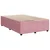 Vidaxl Box spring postelja z vzmetnico roza 120x200 cm žamet