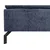 Esposa BOXSPRING POSTELJA 180 cm  x 200 cm , tekstil modra