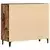 Komoda boja starog drva 90 x 34 x 80 cm od konstruiranog drva