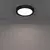 Eglo 901297-LED Stropno svetilo FUEVA LED/7,5W/230V 2700/4000/6500K prečnik 16,6 cm crna