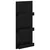 Polica za časopise s policom Crni hrast 43 x 11 x 102 cm