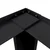 Pedestal za perilicu rublja 2 pcs Crna 127 x 54,5 x 32,5 cm