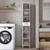 Hanah Home ormarić za kupatilo KC112, 30 cm, beli