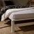 Homestyle4U Posteljni okvir, 140x200 cm, bela