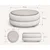Hanah Home Venüs klub sto O 70 cm, braon