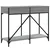 Konzolni stol siva boja hrasta 100x39x78,5 cm konstruirano drvo