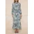Trendyol Modest Ženska haljina Tctss26Eb00049, Zelena
