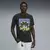 PUMA Fanpack 90s Bespoke Relaxed Tee Men, Football, Black/Light Blue, XL