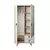 Hanah home Ormar Suwon 100x190x52cm Hrast-Sivi