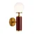 Opviq zidna lampa Moira-20201-C, 1 × E27, bordo