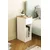 Hanah Home pomoćni sto Truva, 33 cm, hrast Sonoma / beli