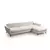 Atelier del Sofa Ugaona garnitura Mayorka 93x85x303cm Bež-Braon
