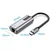 Vention VN1 USB-C Gigabit Ethernet Adapter, črn