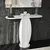 Hanah Home Komoda Ellittica 100x81x30cm Bela