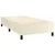 Vidaxl Box spring postelja z vzmetnico krem 80x200 cm umetno usnje