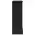 Okvir za kamin crni 90 x 30 x 90 cm od konstruiranog drva