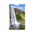 Plakat slap Seljalandsfoss - 30x45 white