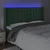 Vidaxl LED posteljno vzglavje temno zeleno 203x16x118/128 cm žamet