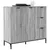 Kreveta Siva Sonoma 89,5 x 33 x 82 cm Konstruirano drvo