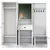 Hanah Home Komplet predosblje Beli
