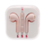 Slusalice za iPhone 6 svetlo roze 3,5mm