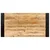 Vidaxl Jedilna miza 140x70x76 cm trden robusten mangov les