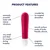 SATISFYER Vibrator za klitoris Ultra Power Bullet 1 crveni