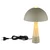 Globo 51070110 - Stona lampa PAULIN 1xE27ILLU/40W/230V siva
