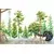 Wallity Tapete za zid MDK-00109, 100x100 cm, Šarena