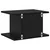 Noćni ormarić 2 pcs Crni hrast 40 x 30 x 25 cm