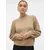 VERO MODA Pulover VMLEAF pesek