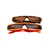 Sunglasses Alabama 2-Pack orange/brown
