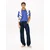Tommy Jeans Majica modra/bela