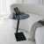 Hanah Home Klub sto Fume 40x75x40cm Crni