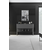 HANAH HOME Komoda Luxe Silver Anthracite