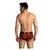 Muški sexy veš Savage Brief, Crno-crveni
