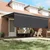 Skrovita tenda Antracit 450 × 350 cm Poliester i aluminij