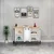 Hanah Home Konzolni sto Frezya, 120 x75 x29.6 cm, Beli