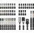 Bosch Pro Set udarnih odvijača 2608521U78, 41 komada