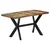Vidaxl Jedilna miza 140x70x75 cm trden predelan les