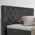 Boxspring Krevet Chester 180/200 cm , grafitno siva