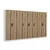 Hanah Home Ormar Noah-8228, 360x210x35 cm, Boje hrasta