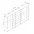 HANAH HOME Ormar za hodnik Noah 8207