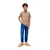 Jack & Jones Junior Majica Jess svetlo rjava