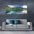 tulup.si Slika na platnu Mountain lake landscape 120x60 cm
