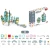 Magnetic Tiles Magnetni gradbeni set Marble Roller 88 delni set - Magnetic Tiles