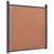 Vidaxl Ograjni panel rjav 526x186 WPC