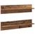 Polica na zidu s policom 2 pcs Staro drvo 80 x 11,5 x 18 cm