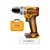 Aku udarna bušilica 20V 2x2Ah CIDLI20602E bez četkica