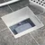 Tušni odvod s točkicama Srebrno 15 x 15 cm Nehrđajući čelik 304